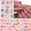 3D Mix Kawaii Decoraciones Surtidas