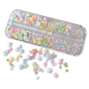 3D Mix Kawaii Flores Y Mariposas