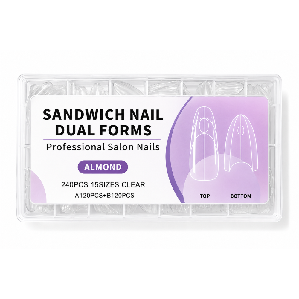 Tips Dual System Sandwich Almond 240 Piezas Votto