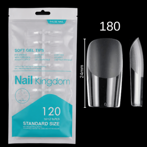 Tips De Soft Gel Square Medium 120und