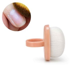 Mini Brocha Limpiadora Para Manicure Nude