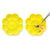 Plato Para Mezclar Gel Paint Amarillo