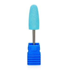 Fresa de Silicona para Uñas y Cutículas Celeste