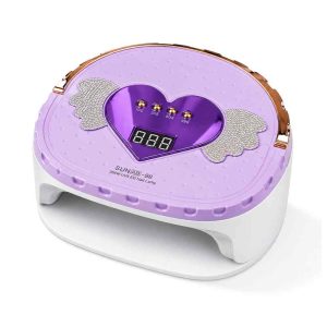 Lampara De Manicure UV/LED SUN AB-98 268W Morada
