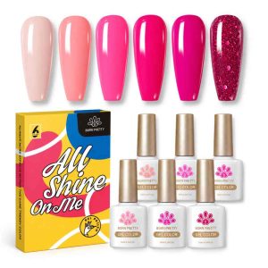 Kit de Esmaltes Born Pretty Rosados