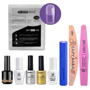 Kit De Soft Gel Cherimoya Cuadrado M