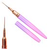 Pincel Liner Para Uñas Con Tapa 12mm