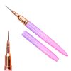 Pincel Liner Para Uñas Con Tapa 4mm